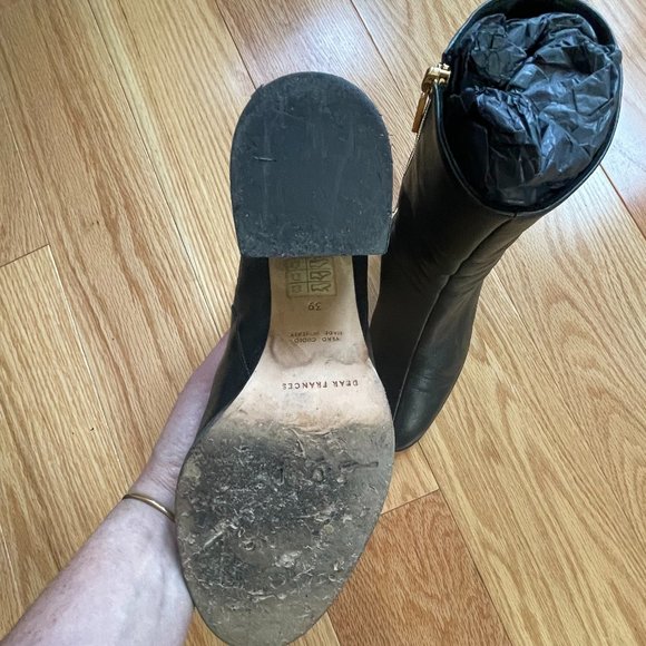 Dear Frances Spirit Boot in Black, Size 9 - Picture 5 of 9